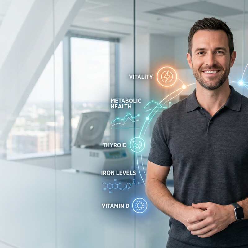 Men's wellbeing profile panel hero image