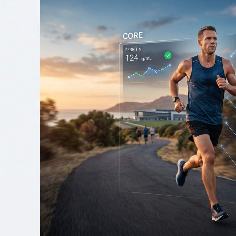 Sports performance core panel hero image
